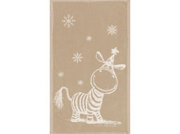 Полотенце махровое 6с104.511ж2 Зебруся(лен3) 67х40см