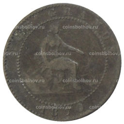 2 сентимо 1870 года Испания
