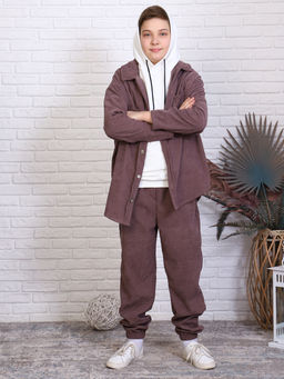 Рубашка  для мальчика девочки вельвет Образ Ладошки  фото 5