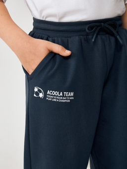 ACOOLA / Брюки детские для мальчиков Monogram_pt холодный синий  фото 5