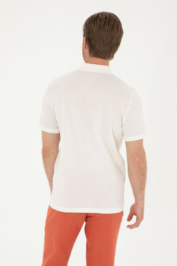 U. S. Polo Assn / Мужская футболка цвета экрю - U.s. polo assn фото 12
