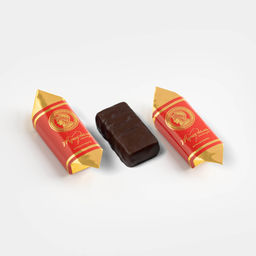 Шоколадные конфеты Трюфели Экстра стандарт красный фантик - Петербургская коллекция фото 2