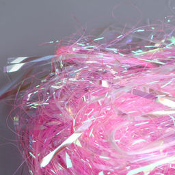 Набор для творчества и декора «Перья белые + наполнитель», розовый