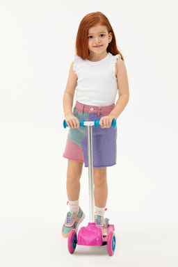 U. S. Polo Assn Белая футболка без рукавов для девочки - U.s. polo assn фото 6