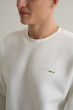 Свитшот Белый ICONIC Sweatshirt - Anta фото 7