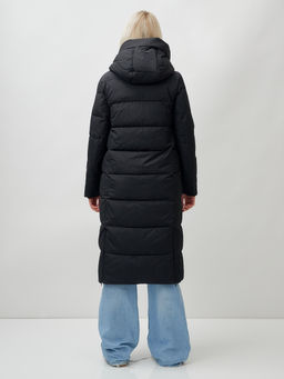 Пальто зимнее MTFORCE 9606Ch женское черное утеплитель 270 г/м²  фото 5