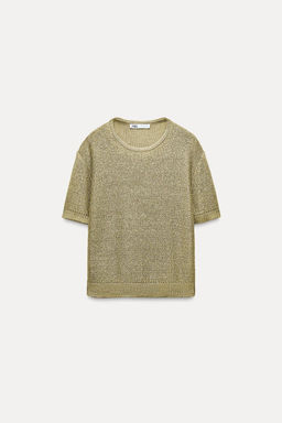 SEQUINNED KNIT TOP - Zara фото 3