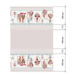 Скатерть Этель Пасхальные Тильды 147х250 см, 100% хл, саржа 190 г/м2  фото 25