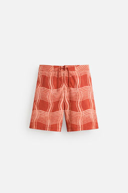 OTIS KWAME KYE QUAICOE PRINTED LONG SWIMMING TRUNKS - Zara фото 8