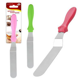 Шпатель кондитерский 32 см 3цв. NEW, 80.248 /МультиДом/
