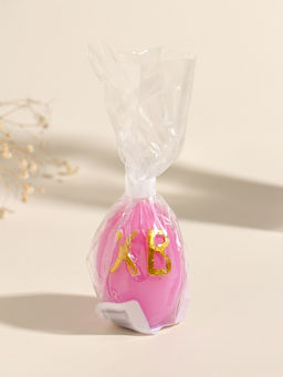 Цена за 2 шт. Свеча пасхальная Яйцо ХВ, 45?45?62 мм, МИКС