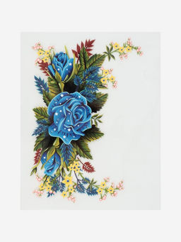 Цена за 5 шт. Термонаклейка Цветы, 12?18 см