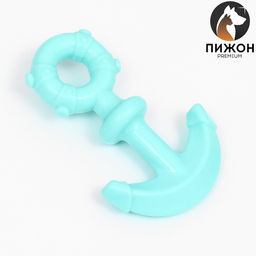 Игрушка для собак Пижон Premium Якорь, 10 х 1,3 см, мятная