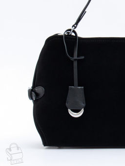 Сумка женская кожаная 1155VG black  Vitelli Grassi