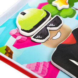 Магнитный набор Роблики, в жестяной коробке - Happy valley фото 6