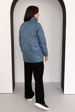 Куртка женская демисезонная 24680 (черный/серый опал) - Kankan фото 19