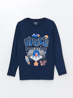 Bisiklet Yaka Erkek ?ocuk Pijama Tak?m? - Waikiki фото 2