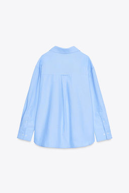 BASIC OXFORD SHIRT - Zara фото 8