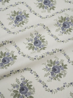 Сатин Цветочный импульс, ш.2.35м, хлопок-100%, 110гр/м.кв - Купава фото 2