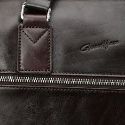 Мужской портфель GERARD HENON Артикул 901707, темно-коричневый  фото 4