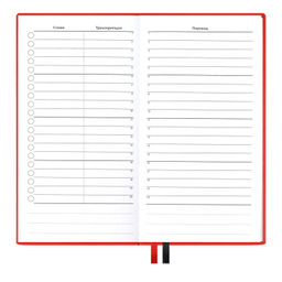 Словарь для записи иностранных слов, 86х164 мм, арт. 58945/ 20 КРАСНЫЙ - Феникс+ фото 12