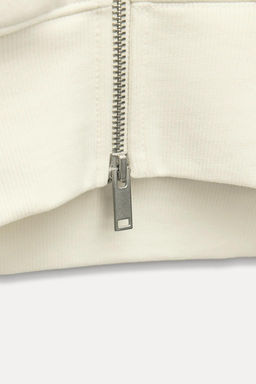 OVERSIZE ZIP-UP HOODIE - Zara фото 9