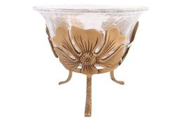 Ваза Цветы со стеклом № В4010/2 (антик)