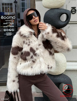 Шуба искусственная короткая