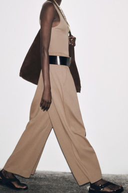 WIDE-LEG TROUSERS - Zara фото 11