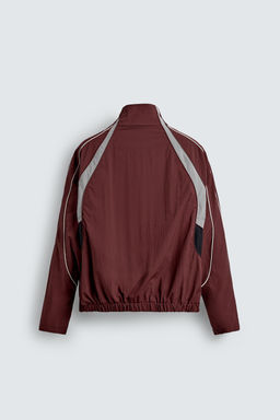 CONTRAST COLOUR BLOCK TECHNICAL JACKET