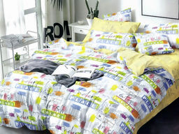 КПБ Поплин Эксклюзив (молния) - КРАСКИ ГОРОДА 2 сп. (нав.70х70)