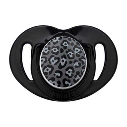 Двойная ортодонтическая пустышка с боксом для хранения 6+, Anthracite Leopard 2 шт 7124937 - Mamajoo фото 2