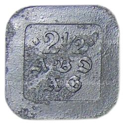 2.5 пфеннига 1916 года Германия Нотгельд Берлин