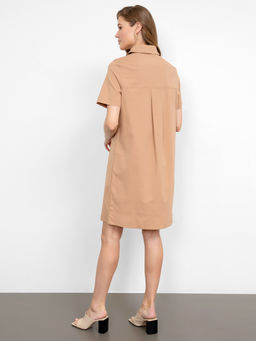 ПЛАТЬЕ ЖЕНСКОЕ бежевый 152426-1