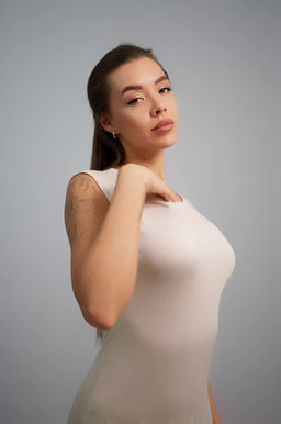 Женское вязаное платье Happyfox