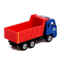 Грузовик металлический КАМАЗ Самосвал, масштаб 1:64, МИКС - Автоград фото 4