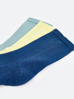 Basic Erkek ?ocuk Soket ?orap 3l?