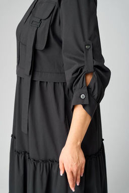 Платье EVA GRANT 7176В черный