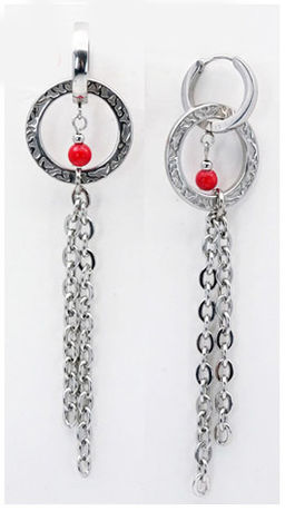 Серьги из муранского стекла