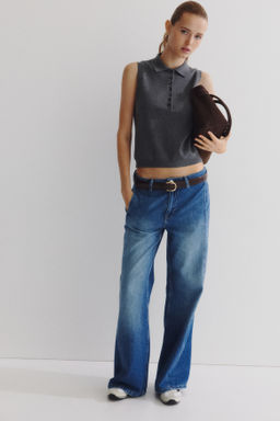 Wide Regular Jeans - H&m фото 2