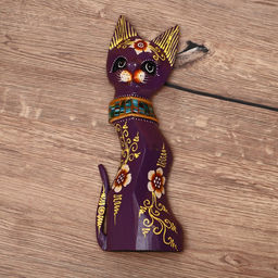 Сувенир "Кошка" албезия 30 см