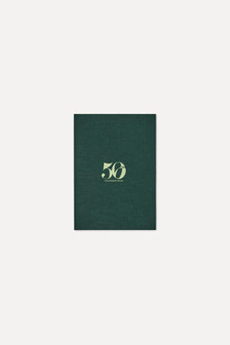 ZARA SMALL 50TH ANNIVERSARY NOTEBOOK
