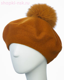 Берет фетр флис Помпон 115 Берет женский флис (58-59) - Tonak фото 26