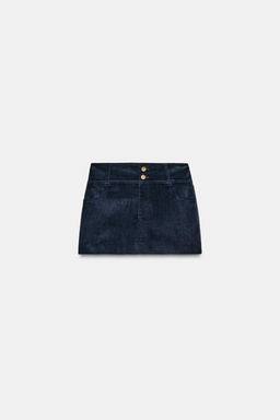 CORDUROY MINI SKIRT - Zara фото 12