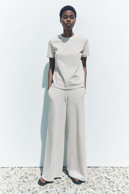 HEAVY COTTON T-SHIRT - Zara фото 4