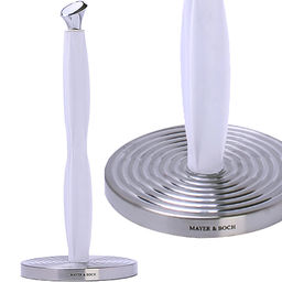 40563 Подставка для бумажных полотенец 15х35см нерж/ст/железо/пластик MB (х12)