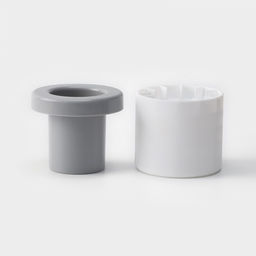 Форма для льда Доляна, 9×8 см, белая, серая