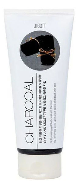 Charcoal Peeling Gel - Мягкий пилинг-гель для лица с бамбуковым углем, 180 мл