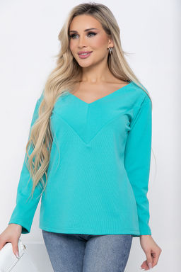 Джемпер Адель (бирюза) Б8066 - Lt collection фото 6