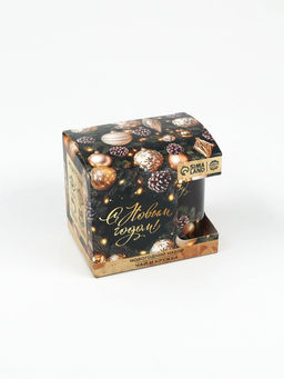 Подарочный набор новогодний «С новым годом, ёлка»: чай (50 г)., кружка